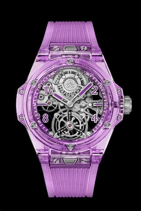 purple sapphire hublot|hublot big bang purple sapphire.